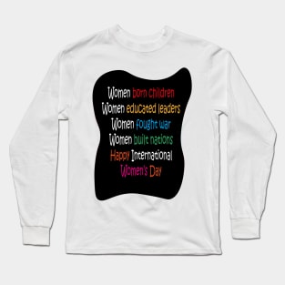 Women's celebration Long Sleeve T-Shirt